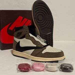 Nike J1 TS Men's Mochas High-Top Sneakers 9.5